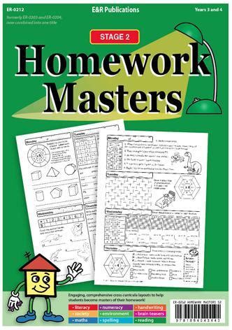 0212 Homework Masters Stage 2 E R Publications