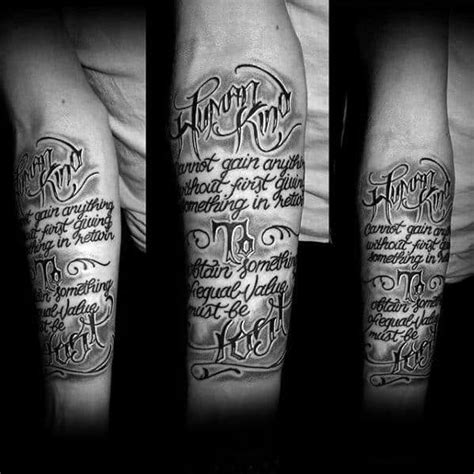 10 Arm Tattoo Quotes For Men