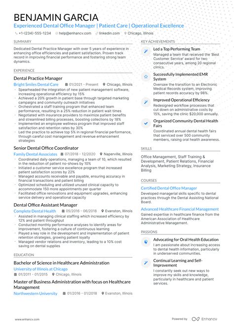 10 Dental Office Manager Resume Examples Amp Guide For 2026 10 Dental Office Manager Resume Examples Amp Guide For 2026