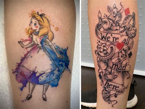 10 Enchanting Alice In Wonderland Tattoo Ideas 2025