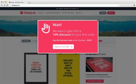 10 Examples Of Effective Website Popups