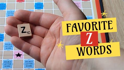 10 Interesting Scrabble Words That Start With Z Do You Know These Youtube