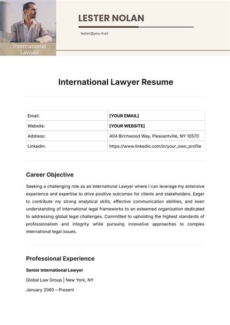 10 International Lawyer Resume Samples Templates For 2025 10 International Lawyer Resume Samples Templates For 2025