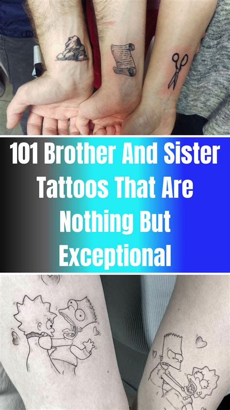 100 Small Simple Brother And Sister Tattoo Ideas To Try With Your Kin Bored Panda