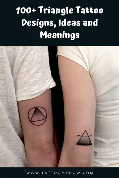 100 Triangle Tattoo Designs Ideas And Meanings