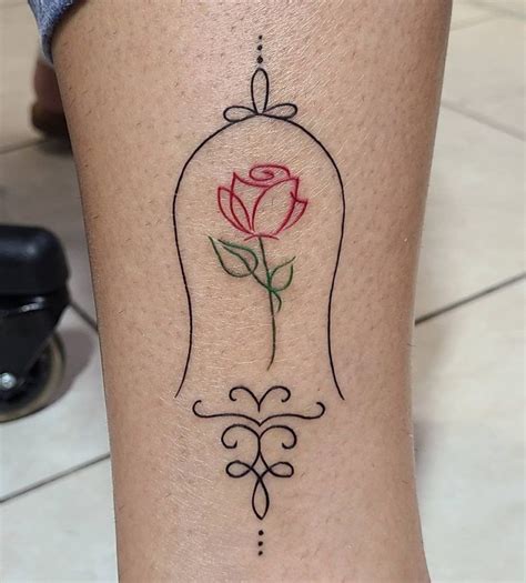 101 Best Beauty And The Beast Rose Tattoo Ideas You Ll Have To See To Believe Artofit