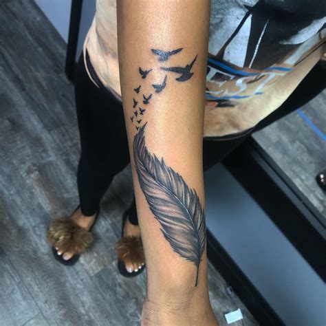101 Best Feather With Birds Tattoo Ideas That Will Blow Your Mind