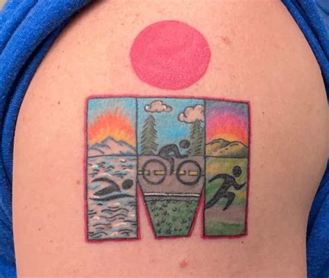 105 Awesome Ironman Triathlon Tattoos Ideas Trigearlab