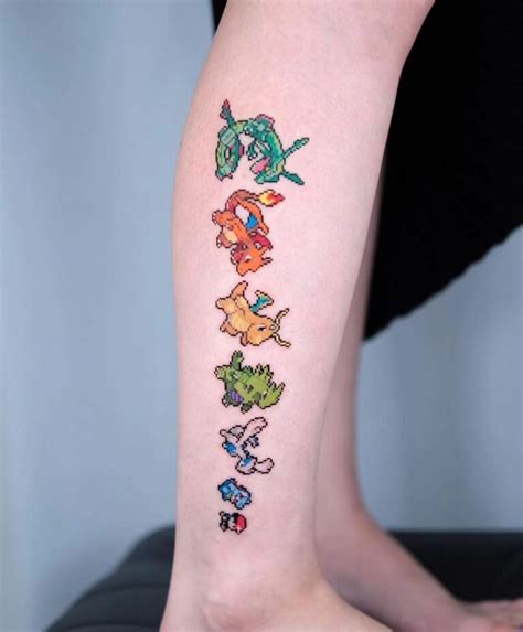 11 Wonderful Pokemon Tattoo Ideas
