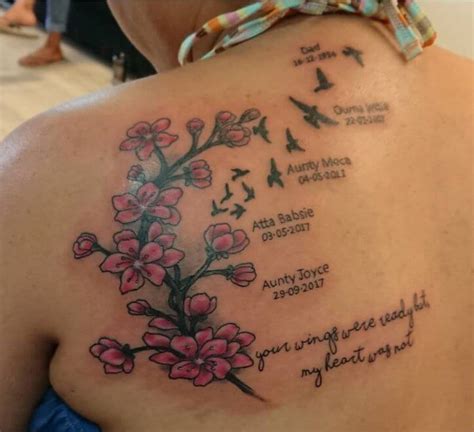 110 Best Memorial Tattoos Designs 2019 Rip Grandparents Friends Parents Tattoo Ideas