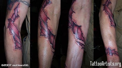12 Most Unbelievable Ripped Skin Tattoos