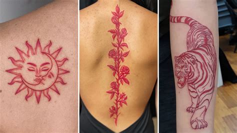 12 Red Tattoo Ideas You Ll Want To Steal And Recreate Love Bright 12 Red Tattoo Ideas You Ll Want To Steal And Recreate Love Bright