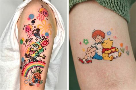 120 Cartoon Tattoos For A Blast From The Past Bored Panda 120 Cartoon Tattoos For A Blast From The Past Bored Panda