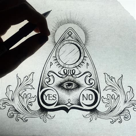 13 Best Ouija Board Tattoo Ideas Ouija Tattoo Art Tattoo Tattoos
