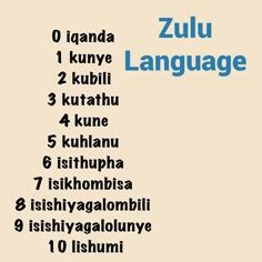 13 Learn Zulu Ideas Zulu Language Thematic Teaching Preschool Charts