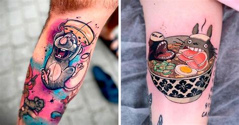 130 Cartoon Tattoo Ideas Inspired By All Time Favorite Animated Shows Bored Panda