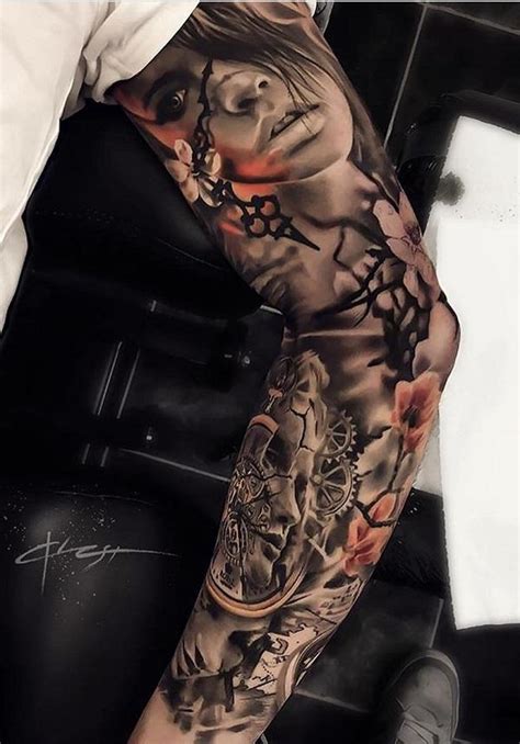 140 Awesome Examples Of Full Sleeve Tattoo Ideas Art And Design