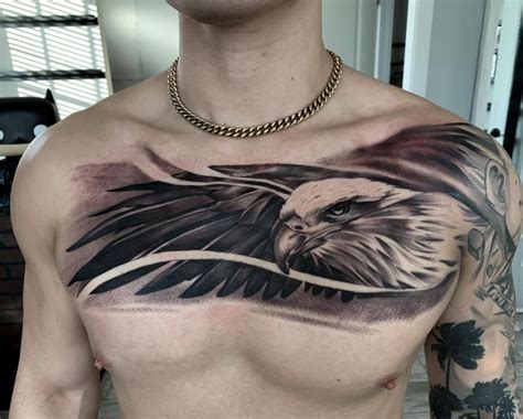 15 Best Eagle Chest Tattoo Designs And Ideas Petpress