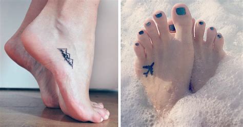 15 Cute Miniature Foot Tattoo Ideas Demilked