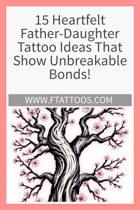 15 Heartfelt Father Daughter Tattoo Ideas That Show Unbreakable Bonds