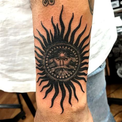 15 Unique Sun God Tattoo Ideas For A Striking Design