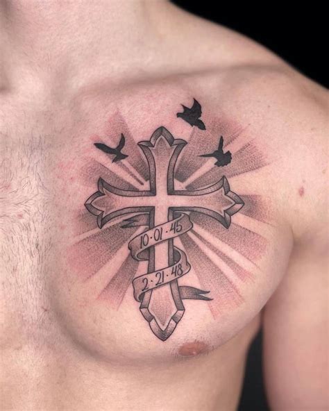 16 Cross Tattoo Designs Ideas