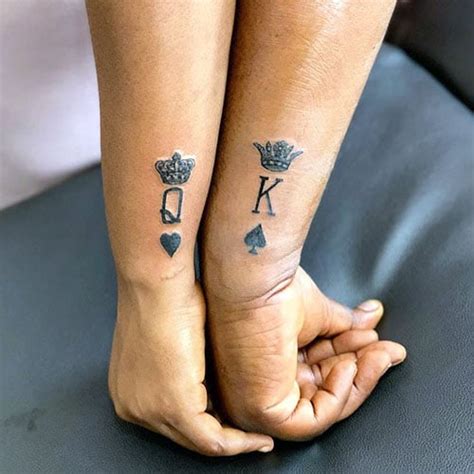 165 Matching King And Queen Tattoos For Couples 2023 165 Matching King And Queen Tattoos For Couples 2023