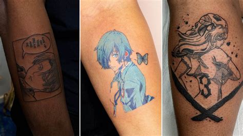 19 Of The Best Anime Tattoos To Feed Your Dweeb Heart See Photos Allure 19 Of The Best Anime Tattoos To Feed Your Dweeb Heart See Photos Allure