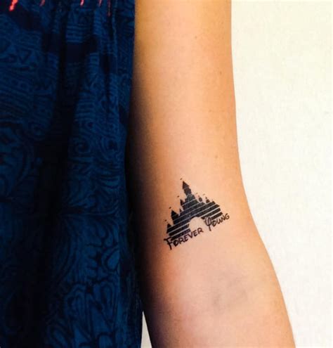 2 Disney Castle Temporary Tattoos Smashtat