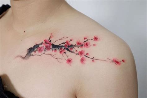 20 Amazing Cherry Blossom Tattoo Designs For Men Women Tattoogenda Com