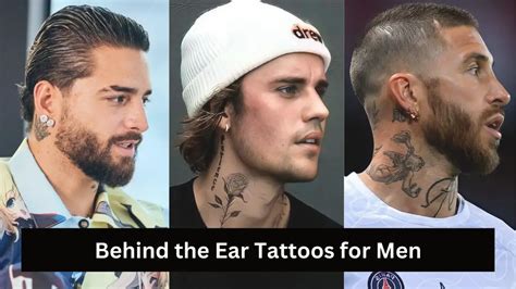 20 Behind The Ear Tattoos For Men That Totally Steal The Show In 2026 Men Deserve