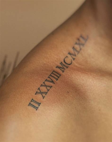 20 Best Roman Numeral Tattoos For Men Top Designs In 2026 Fashionbeans