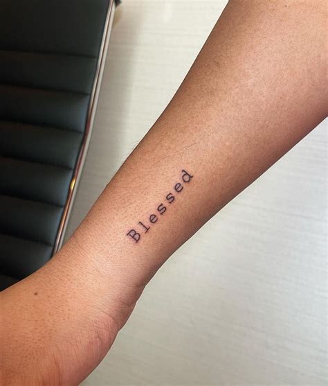 20 Blessed Tattoo Designs For Daily Inspiration 2025 20 Blessed Tattoo Designs For Daily Inspiration 2025