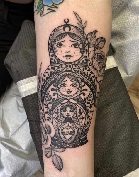20 Russian Nesting Doll Tattoo Designs Full Of Symbolism Tattoosofasia