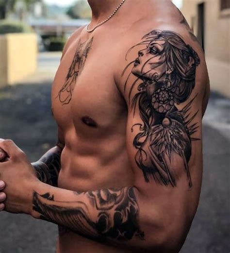 200 Cool Shoulder Tattoos For Men In 2025