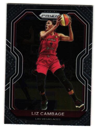 2021 22 Panini Prizm Wnba Fearless Liz Cambage Las Vegas Aces 5 Insert