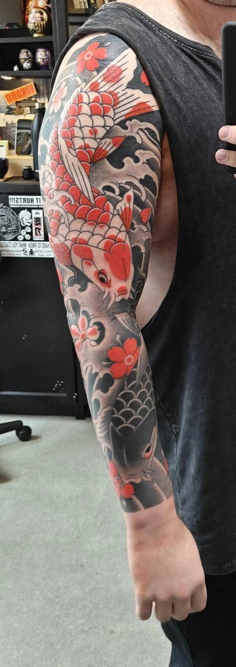 210 Mens Koi Fish Sleeve Tattoos Ideas Sleeve Tattoos Tattoos Koi Fish Tattoo