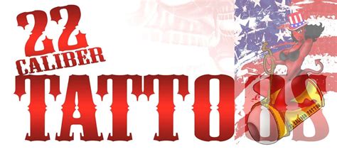 22 Caliber Tattoo Designs