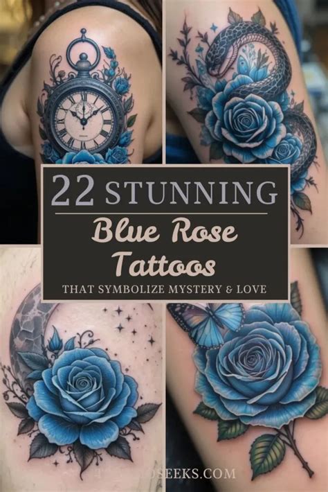 22 Stunning Blue Rose Tattoos That Symbolize Mystery And Beauty 22 Stunning Blue Rose Tattoos That Symbolize Mystery And Beauty