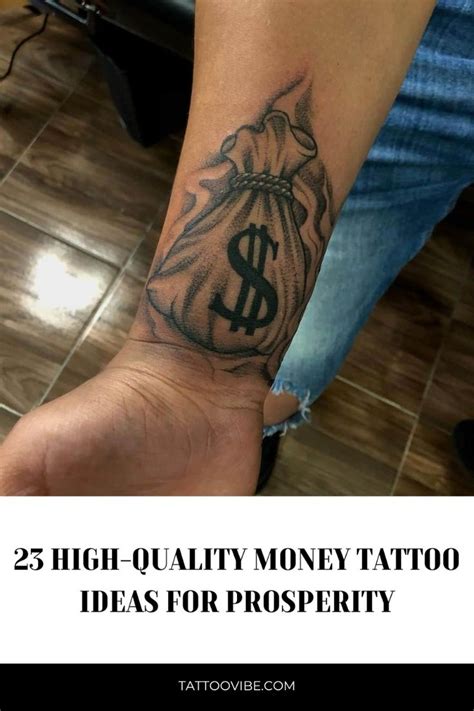 23 High Quality Money Tattoo Ideas For Prosperity