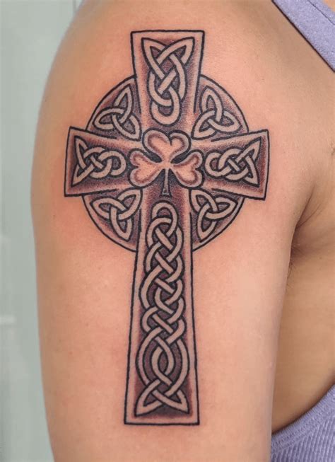 24 Sensational Celtic Cross Tattoo Ideas To Show Your Faith
