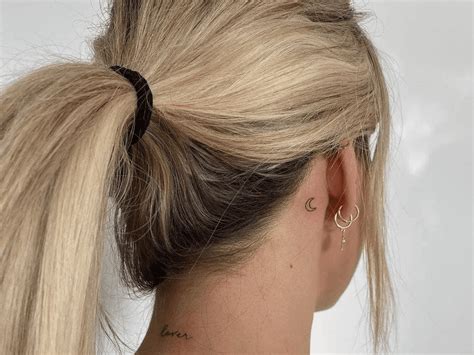 25 Behind The Ear Tattoo Ideas That Are Creative And Cool