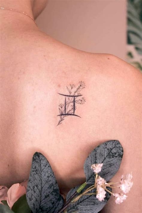 25 Best Tattoos For Gemini Zodiac Designs Meanings Ideas Vean Tattoo