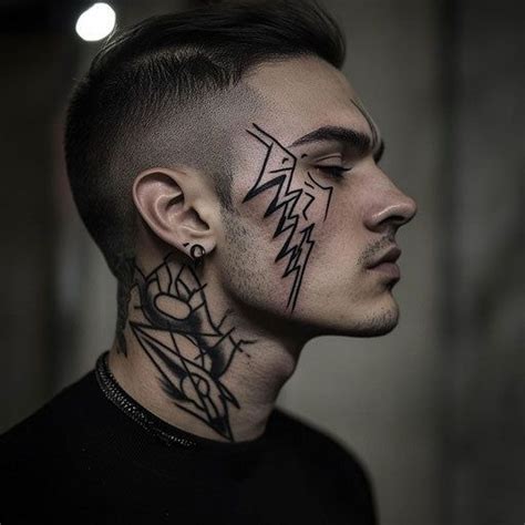 25 Coolest Face Tattoo Ideas