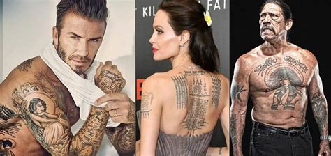 25 Of The Best Celebrity Tattoos