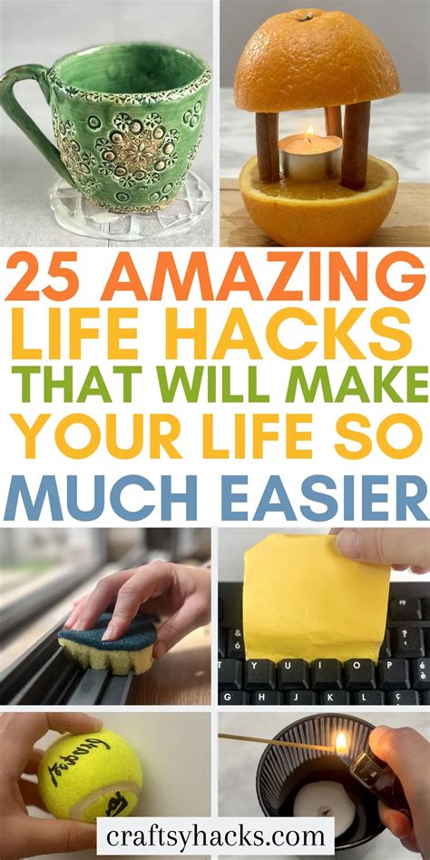25 Simple Life Hacks You Amp 39 Ll Need Craftsy Hacks