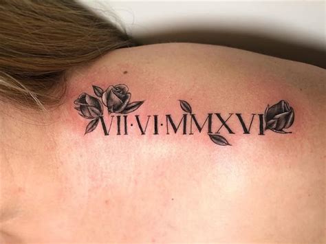 27 Simple And Cool Roman Numeral Tattoos Designs You Must Love Women Fashion Lifestyle Blog Shinecoco Com