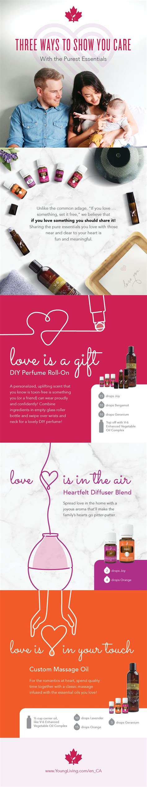 3 Ways To Share Your Love With The Purest Essentials Young Living Canada Blog