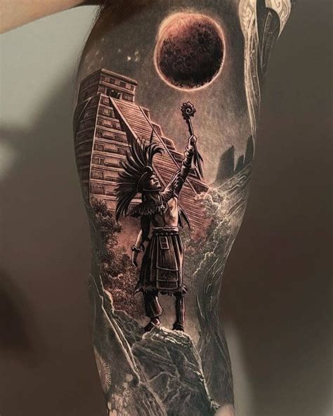 30 Best Aztec Warrior Tattoo Ideas You Should Check