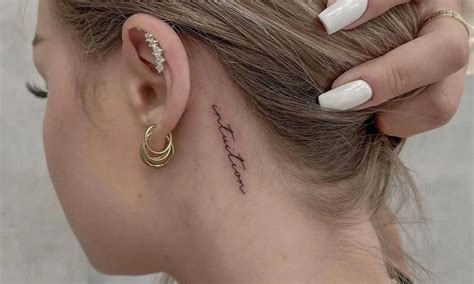 30 Best Behind Ear Tattoo Ideas You Should Check 30 Best Behind Ear Tattoo Ideas You Should Check